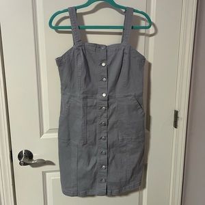 Grey Jean dress